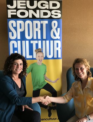 Suzanne Leclaire-Noteborn en Jeugdfonds Sport & Cultuur bundelen krachten