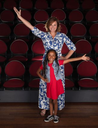 Rotterdam, 26-06-2019 Musical actrice Brigitte Heitzer, ambassadeur van het Jeugdfonds Sport & Cultuur. Foto: Bastiaan Heus