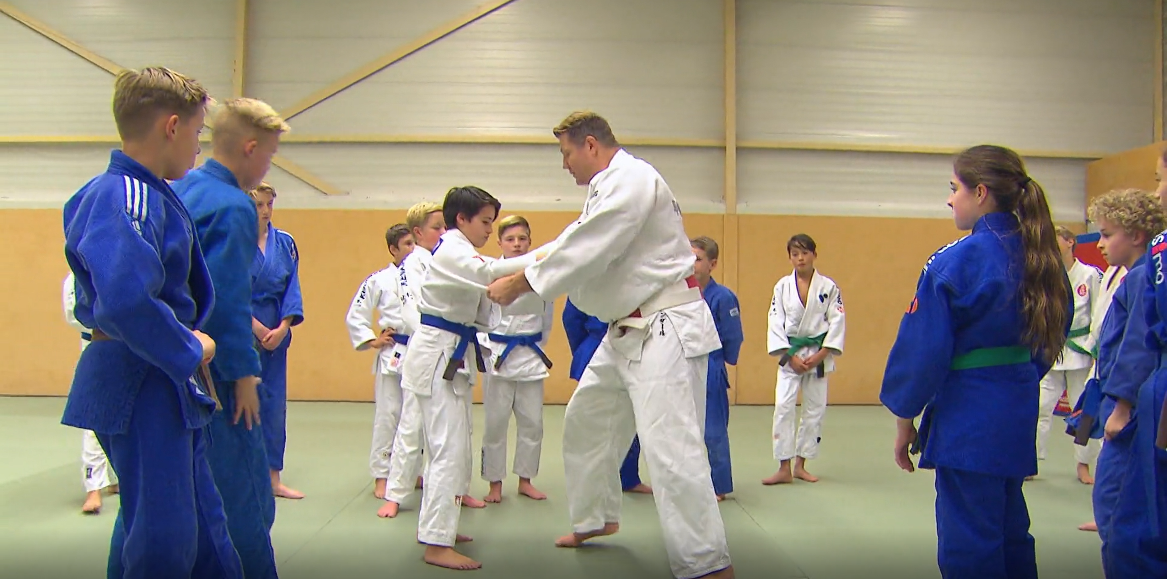 Dennis van der Geest judotraining Jeugdfonds