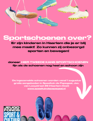 inzameling sportschoenen