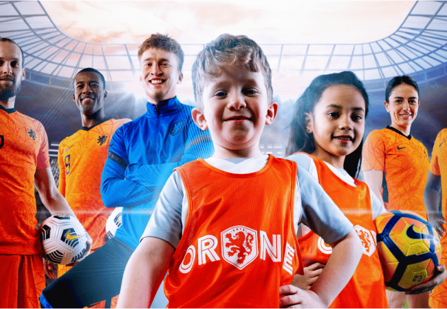 Jeugdfonds goede doel campagne Snelle, het Nederlands elftal & KNVB