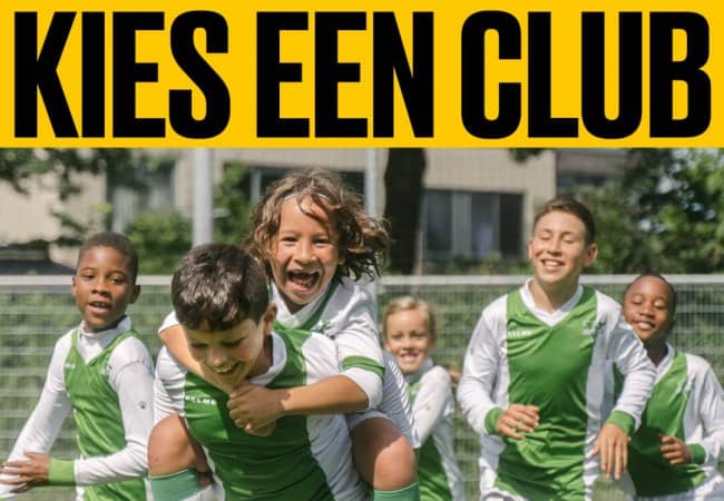 Kies een club, wij betalen!