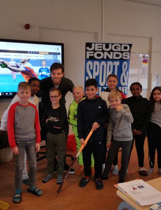 Lars Balk meet&greet school rhenen