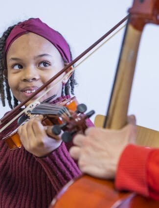 Muziekles (viool) via Jeugdfonds Sport & Cultuur
